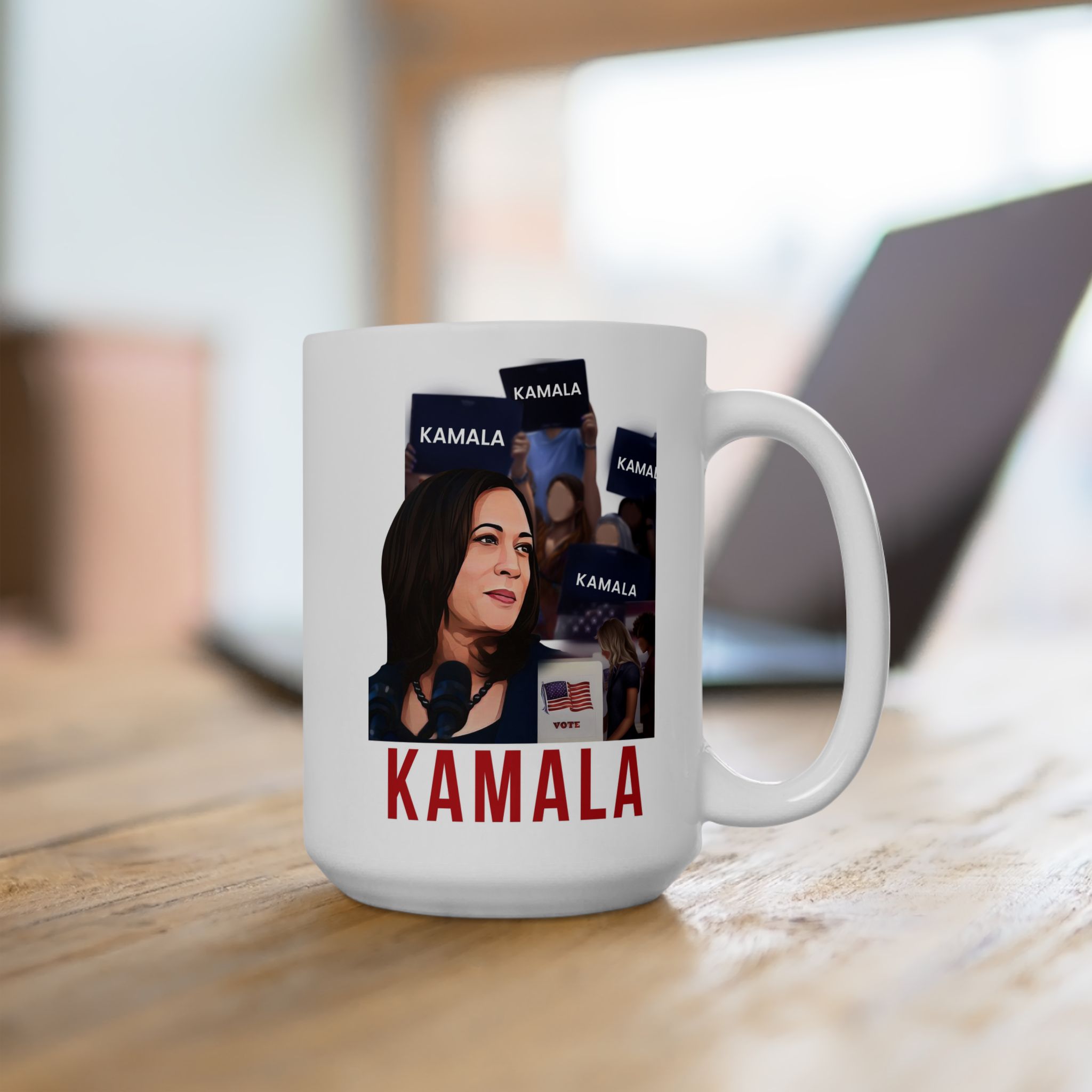 Kamala Printed Ceramic Mug, (11oz, 15oz)